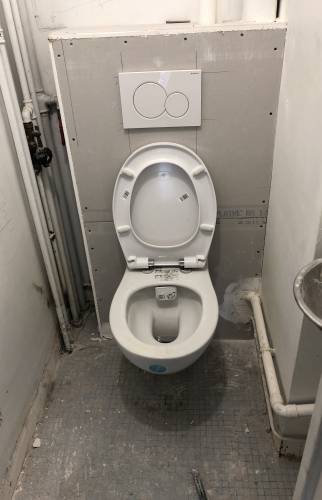 WC pendant les travaux - Paris