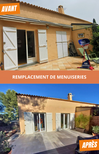 Rénovation de la terrasse de la maison