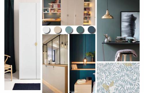 Relookage d’une très grande entrée à Colombes (92700) 