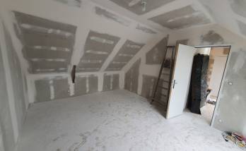 Aménagement terminé dans les combles aménagés