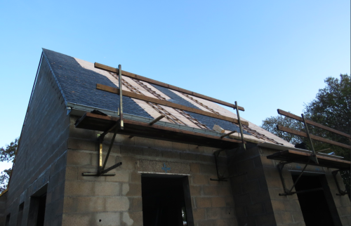 Toiture ardoise pour maison neuve - Riantec (56670)