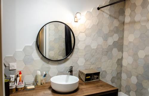 Salle de bains terminée