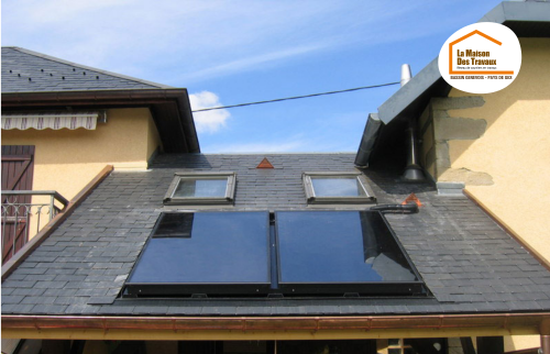  La Maison des Travaux Pays de Gex, La Maison des Travaux Bassin Genevois Pays de Gex, panneaux solaires hydrauliques Saint-Genis-Pouilly, rénovation énergétique Pays de Gex, installation solaire