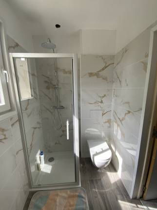 Salle de bain rénovée