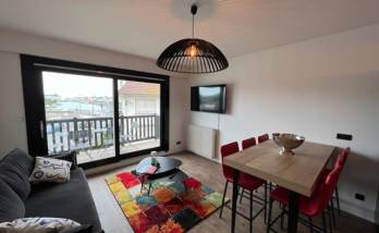 Baie vitrée dans le séjour