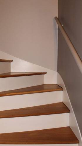 amélioration d'un escalier - changement de rampe