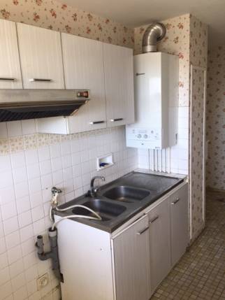 Cuisine avant travaux de rénovation - Nantes 44