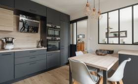 Rénovation complète d’une maison de plain-pied à Vertou (44120)  - cuisine