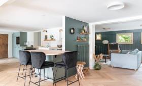 Rénovation complète d'une maison de 250 m² à Vertou- salon