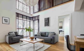 rénovation de maison dans un salon