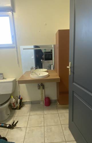 meuble vasque après