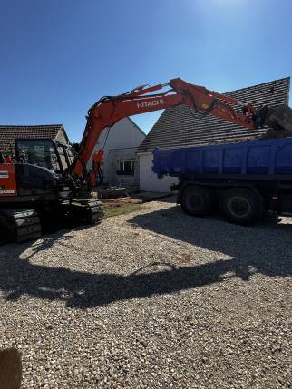 Pendant les travaux