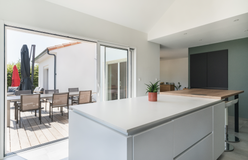 Création d'une cuisine de 10 m² au Bignon