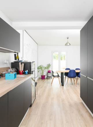 Pose d'une cuisine sur mesure