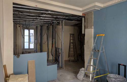Rénovation Appartement Lyon 2 - Travaux en cours