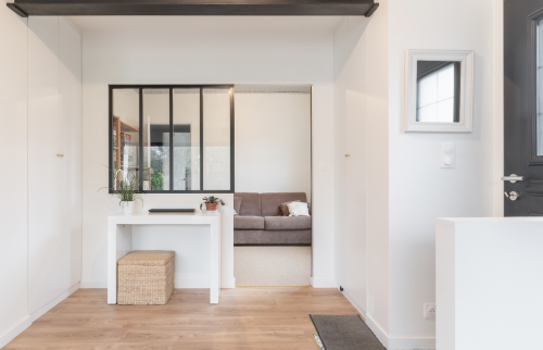 Extension de maison individuelle à Rezé - entrée