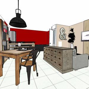 Aménagement d'un salon - Mariane Foligné - La Maison Des Architectes