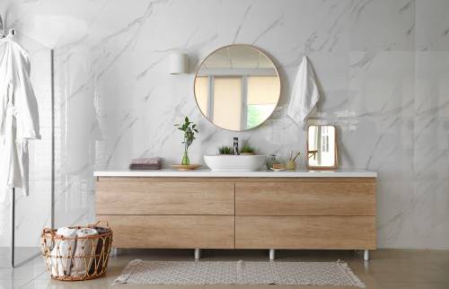 salle de bain rénovée