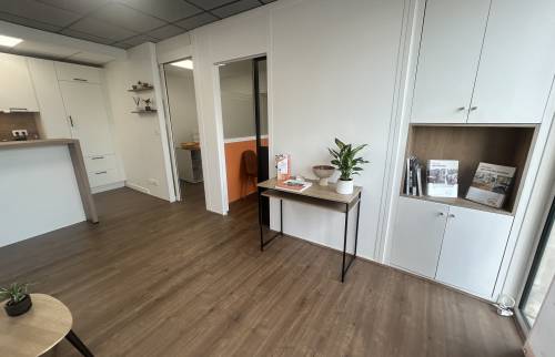 Transformation complète d’un local pour l’ouverture de notre agence – La Maison Des Travaux du Mans