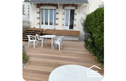terrasse en bois sur cherbourg 