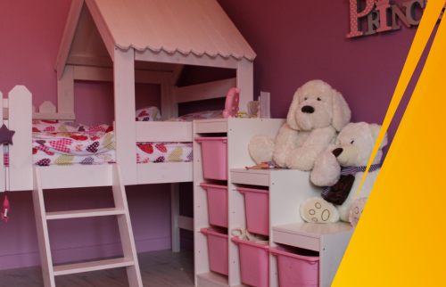 La Maison Des Travaux Quimper Réalise un Rêve Familial à Treffiagat : Chambre d'Enfant et Cuisine Contemporaine
