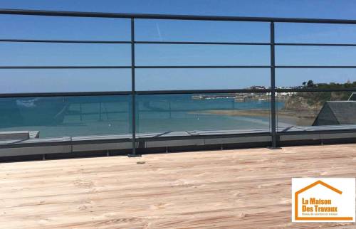 Aménagement d'une terrasse