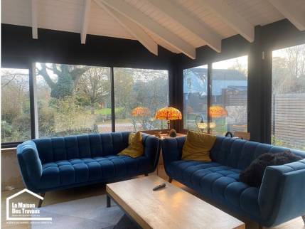 Rénovation totale d'un salon à Vannes