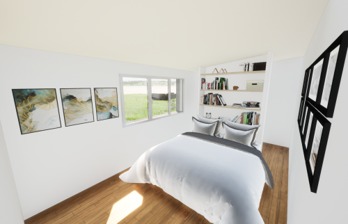 Croquis - Création d'une suite parentale à Bouguenais