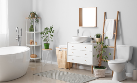 salle de bain et wc