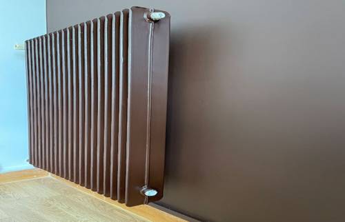 Radiateur repeint