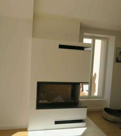 Installation de cheminée à foyer fermé - Pornic 44210