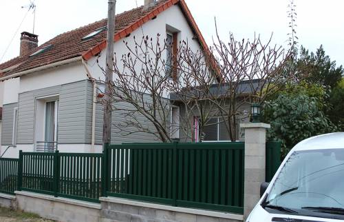 Extension bois vue de la rue