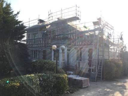 Rénovation de toiture en cours (Yerres 91330)
