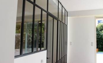 Rénovation d'un appartement au Pecq (78) avec pose d'une verrière d'atelier su-mesure