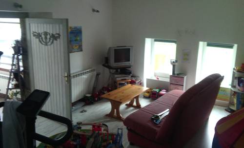 Pièce salle de jeux avant travaux