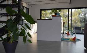 Apres pose carrelage dans salon 