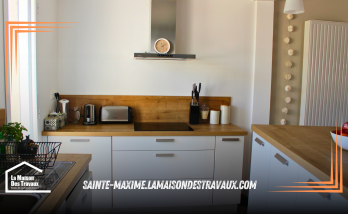 Création de cuisine et chambre sous combles à Sainte Maxime, sans stress garanti