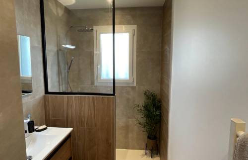 Nouvelle salle de bain à Charavines