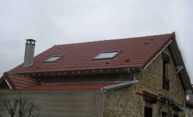 La toiture rénovée