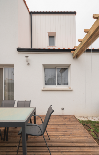 Surélévation en ossature bois de 18 m² à Vertou