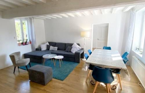 séjour avant la demolition du mur porteur