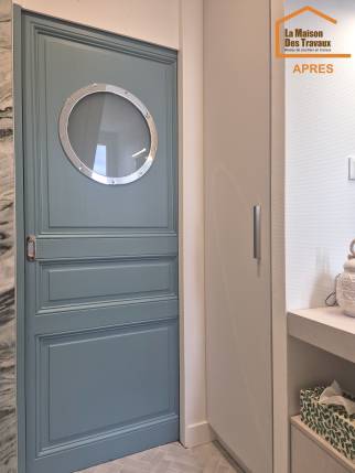 Rénovation - nouvel agencement d'une salle de bain à Dinard