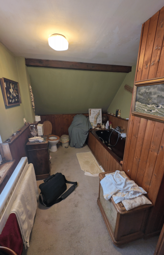 Salle de bain avant travaux