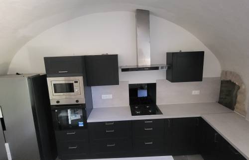 Nouveau plan de travail avec elctro ménagers 