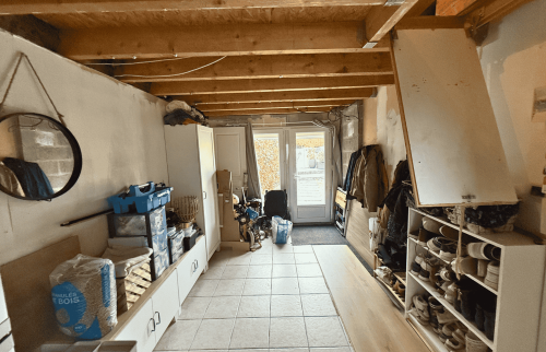 Aménagement d’un garage en entrée, buanderie et WC à Sautron 5