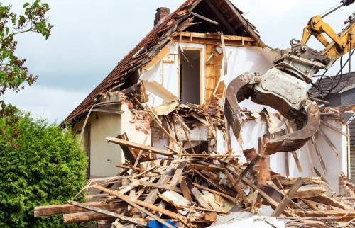 Démolition de maison