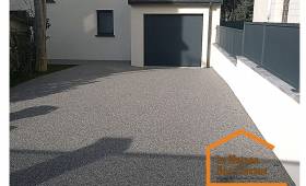 cours en béton désactivé