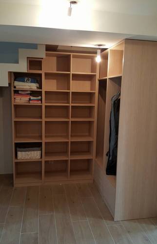 Dressing sur mesure partie familiale selon concept initial à Saint-Germain-sur-Morin (77860)