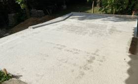 Dallage en béton pour construire une terrasse - Montauban 82000