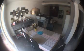 Vue périphérique de la cuisine agrandie à BLOIS (41)